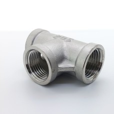 Тройник чугунный переходной оцинкованный ВР (ВН) 20 мм 3/4" ГОСТ 8949-75