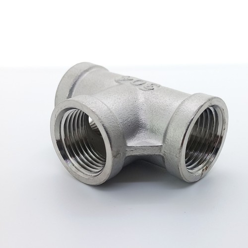 Тройник чугунный оцинкованный ВР (ВН) 25 мм 1" ГОСТ 8948-75