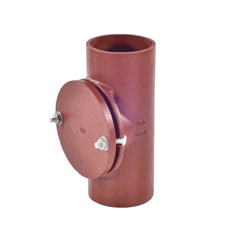 Ревизия чугунная SML Ду-100 с круглой крышкой безраструбная Китай в Ростове-на-Дону