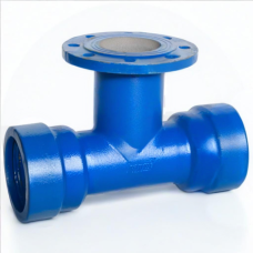 Тройник раструб-фланец ТРФ ВЧШГ с ЦПП Ду 500-500