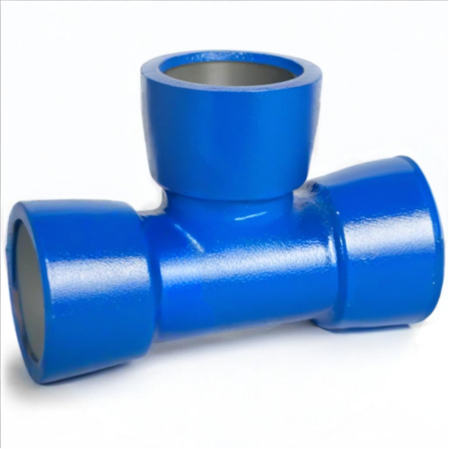 Тройник раструбный ТР Ду 200-200 45 градусов Тайтон ВЧШГ с ЦПП цинк+AL ГОСТ ISO 2531-2012 в Ростове-на-Дону