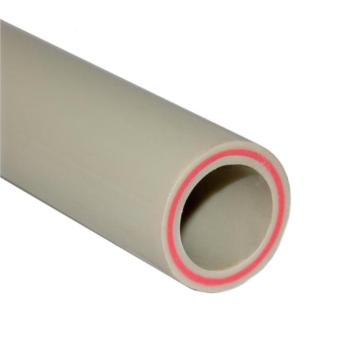 Труба полипропиленовая PP-R напорная серая армированная стекловолокном Ру 30 SDR 6 Pro Aqua Rubis 20х3,4 мм 4 м в Ростове-на-Дону