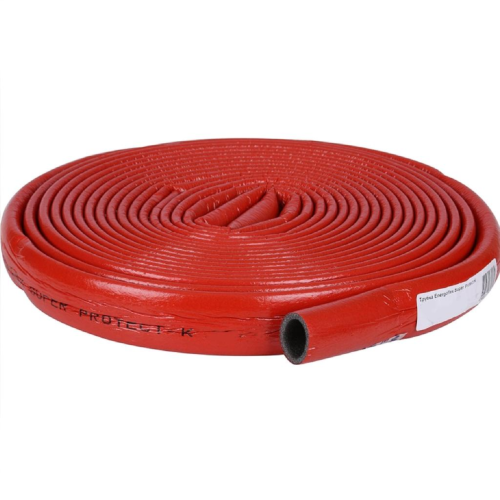 Трубка из вспененного полиэтилена 28/4 L=11м (Т<95°C) в защитной оболочке красный Energoflex SUPER PROTECT в Ростове-на-Дону