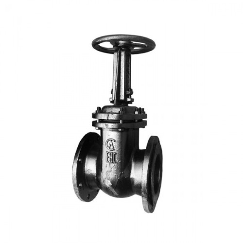 Задвижка клиновая чугунная фланцевая с выдвижныи шпинделем Ру 6 30ч7бк ЛМЗ 80 мм