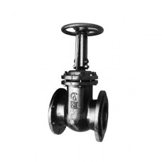 Задвижка клиновая чугунная фланцевая с выдвижныи шпинделем Ру 10 30ч6бр 400 мм