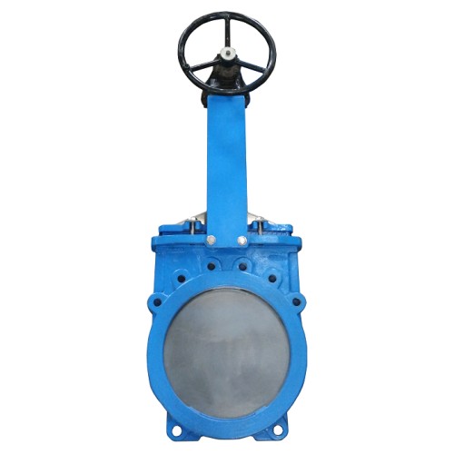 Задвижка шиберная двусторонняя с невыдвижным штоком Ду-800 Ру-5 с редуктором под электропривод ISO2 F14 (Т<110°С) Benarmo в Ростове-на-Дону