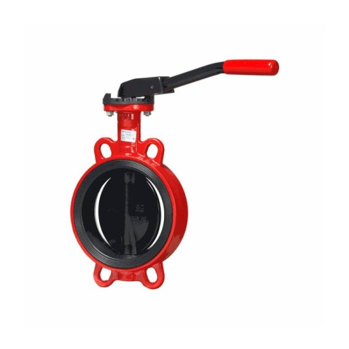 Затвор ручной с чугунным диском и рукояткой межфланцевый 1,6 МПа EPDM Rushwork 200 GG25 Rushwork 40 мм в Ростове-на-Дону