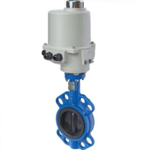 Затвор с чугунным диском и электроприводом межфланцевый 1,6 МПа EPDM ЗПФ GG25 ЛАЗ 250х65 мм в Ростове-на-Дону