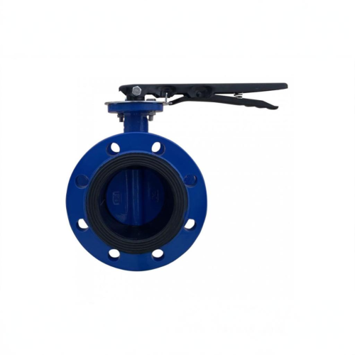 Затвор ручной с чугунным диском и рукояткой межфланцевый 2,5 МПа EPDM ЗПCС GG25 АДЛ 100 мм в Ростове-на-Дону
