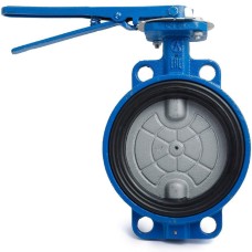 Затвор ручной с нержавеющий диском и рукояткой межфланцевый 1,6 МПа EPDM Genebre 2109 GG20 Genebre 80 мм