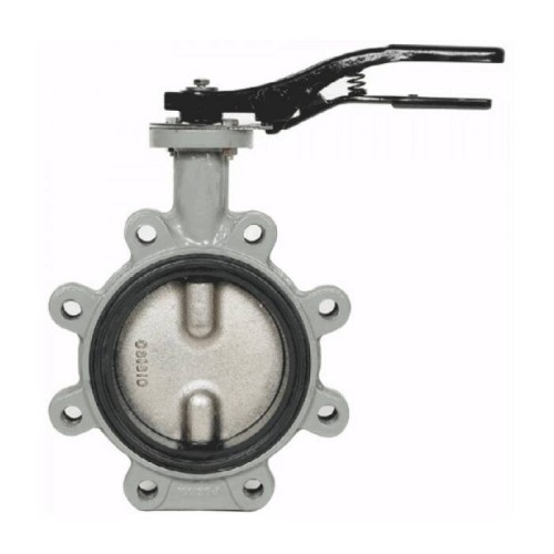 Затвор ручной с чугунным диском и рукояткой межфланцевый 1,6 МПа EPDM R59FL GG25 Giacomini 100 мм в Ростове-на-Дону